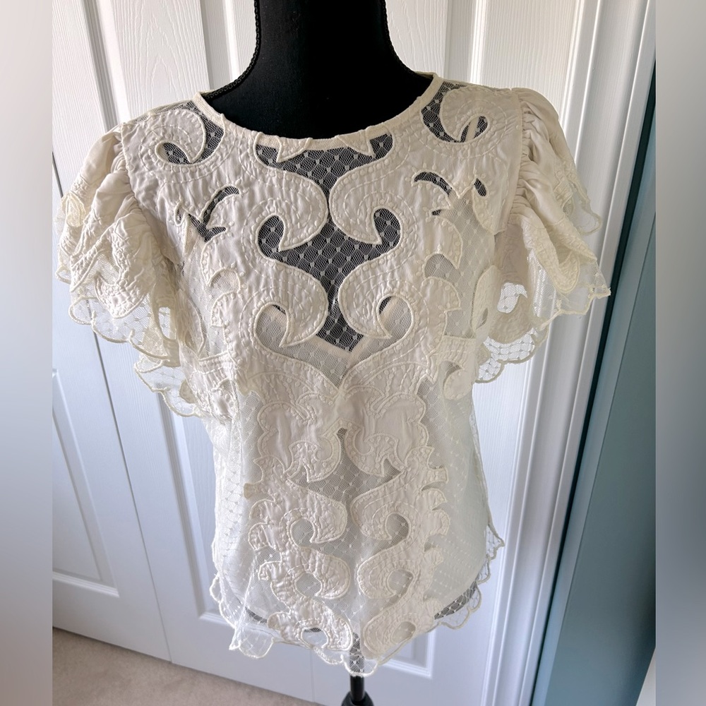 ⭐️Express Vintage Lace Top